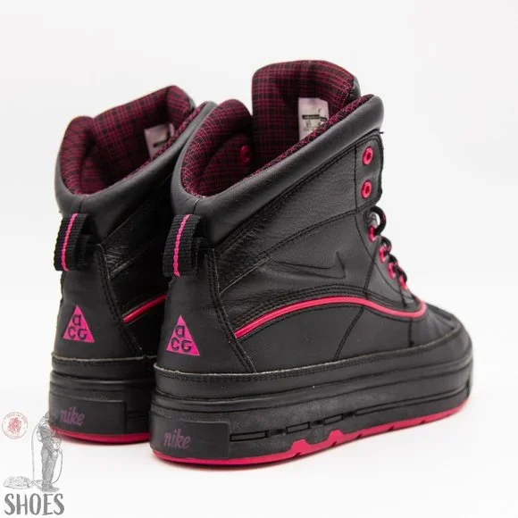Nike ACG Woodside 2 High GS 'Black Fireberry' - Youth Size 6 - Picture 5 of 14